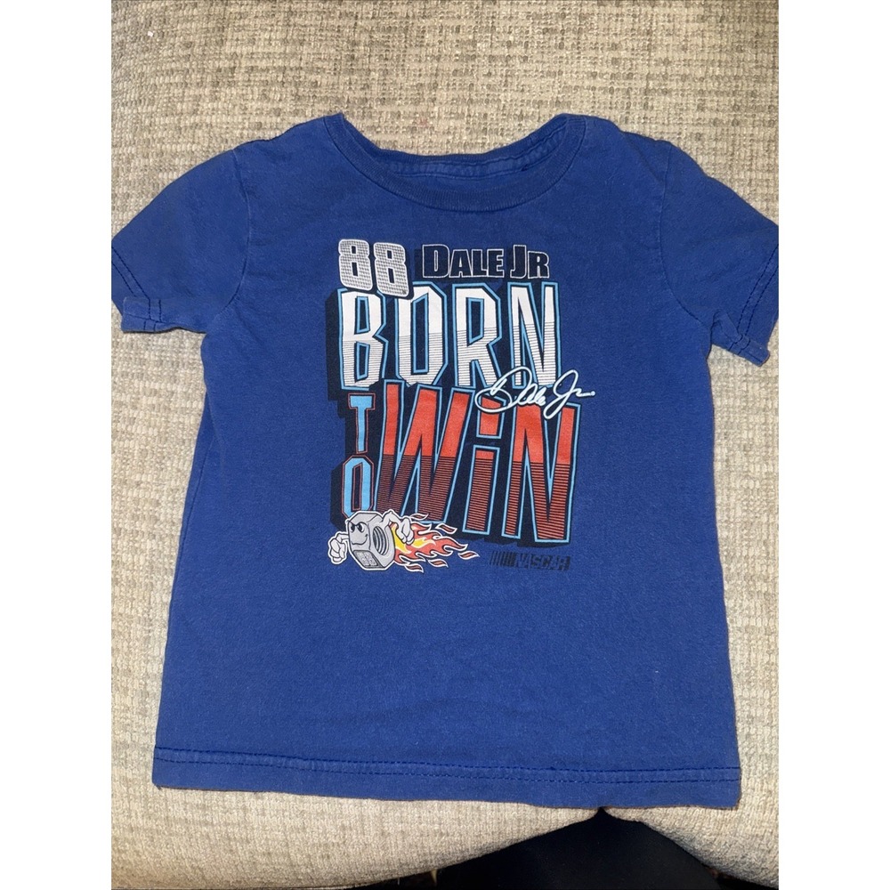 Toddler Dale Jr 88 NASCAR Cool Boys Kids Tee Shirt Size 2T 18‎ Months